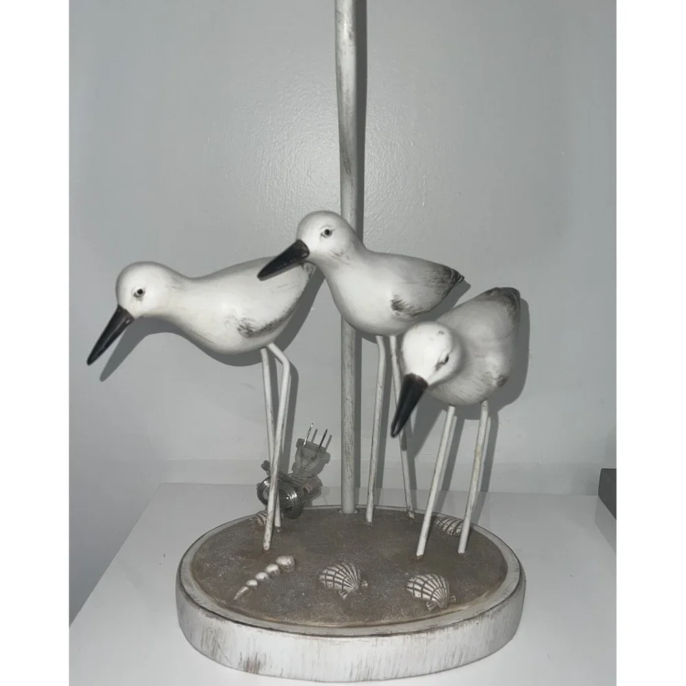 (30)Seahaven Trio Shore Birds Table Lamp 31